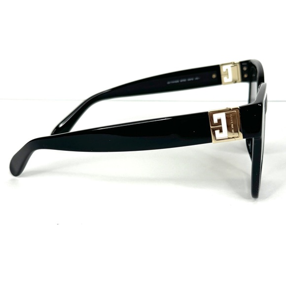 GIVENCHY Square Sunglasses GV 7141/G/S NEW Black With Gold